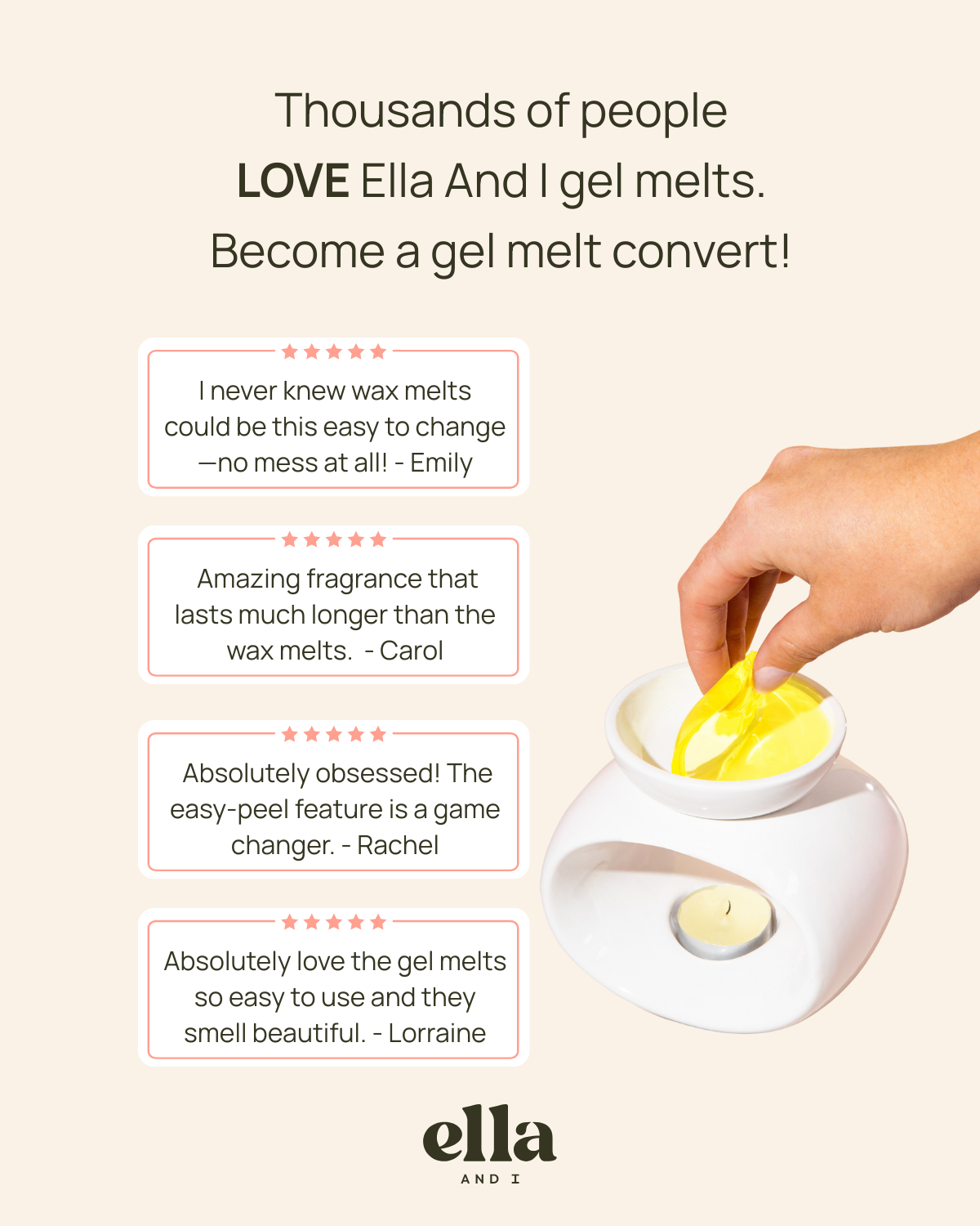 Ella & I Home Fragrance Facebook ad