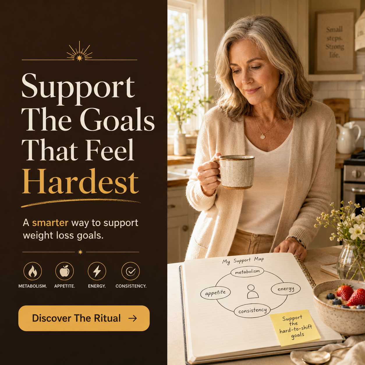 Dr Rebecca Collins - Weight Loss Coach Facebook ad: Not Another Harsh Fat-Burner