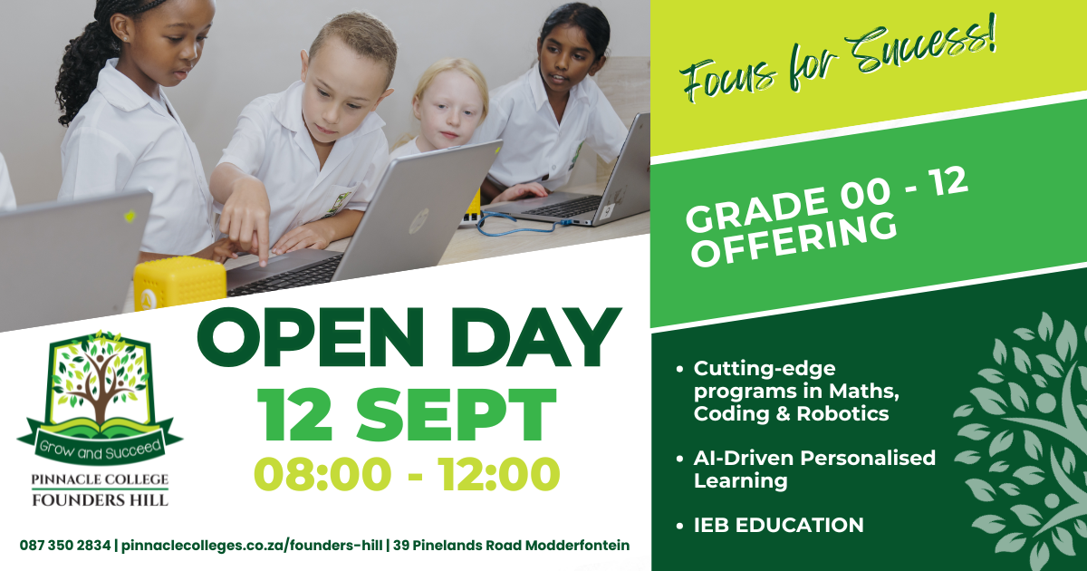 Pinnacle College Founders Hill Facebook ad: Pinnacle Colleges | Open Days
