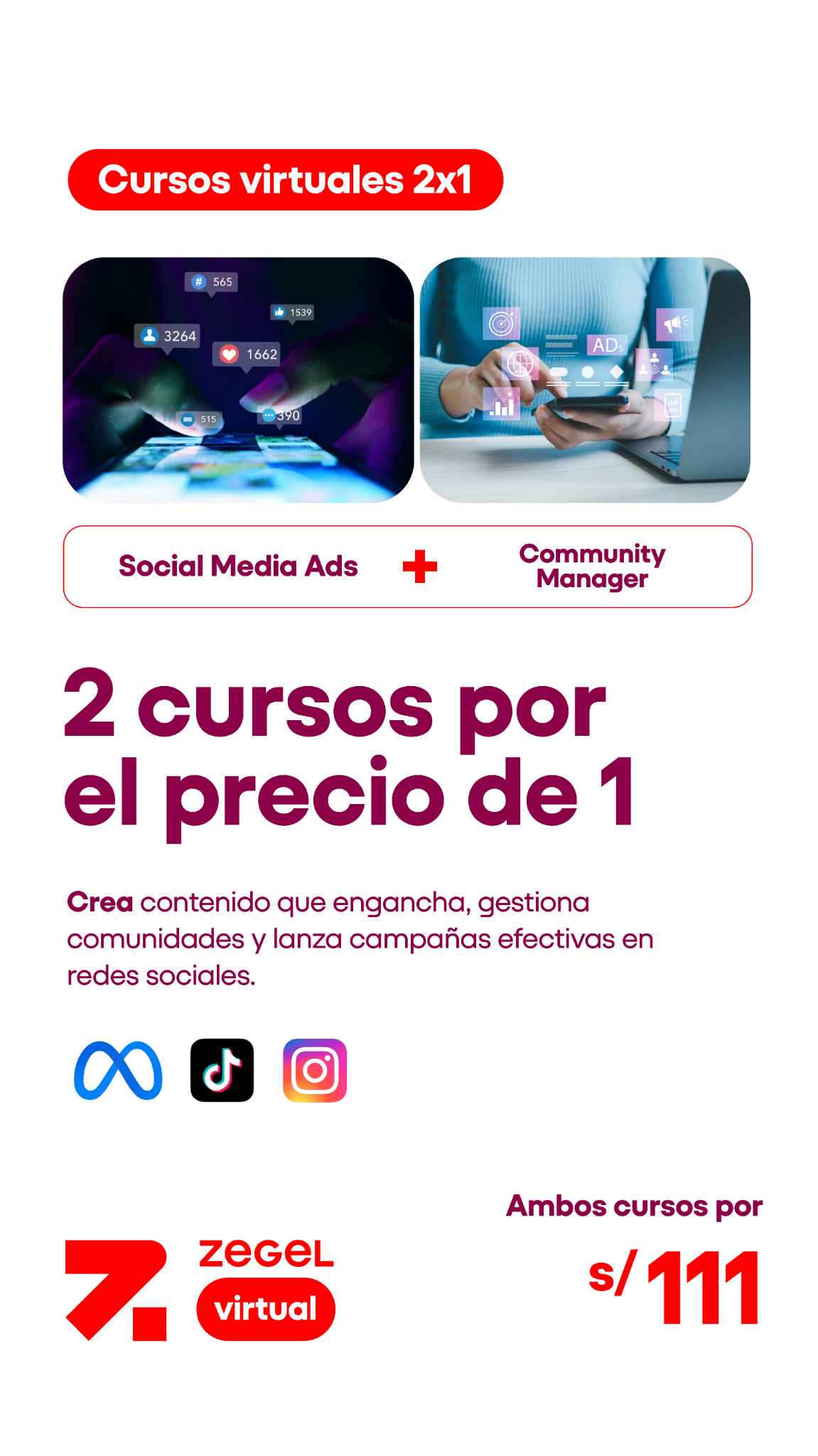 Zegel Virtual Facebook ad from May 13, 2025