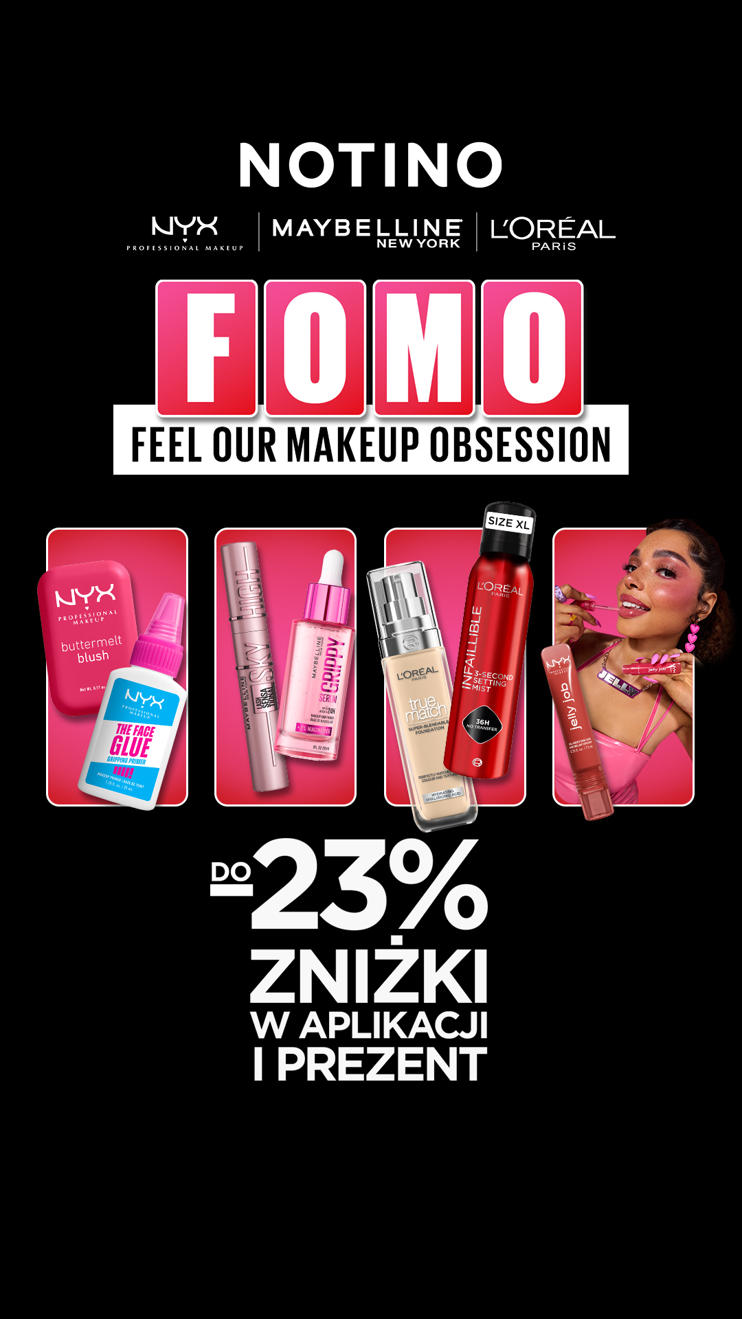Notino Facebook ad