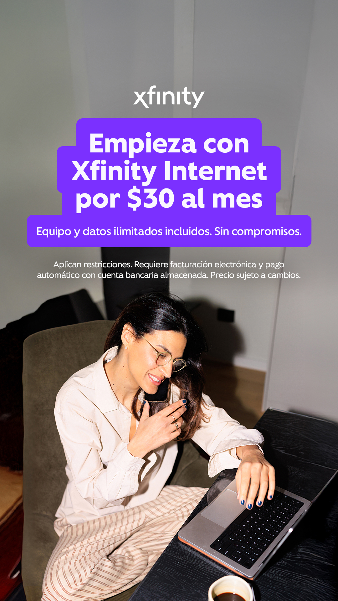 Xfinity Facebook ad