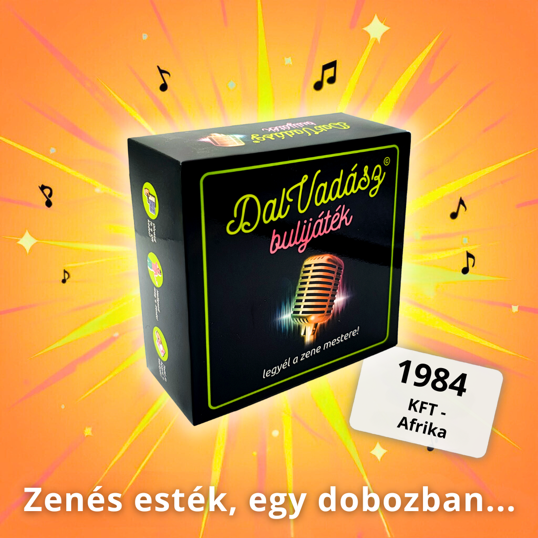 Dalvadász Bulijáték - magyar zenékkel Facebook ad: Játssz, emlékezz, bulizz!