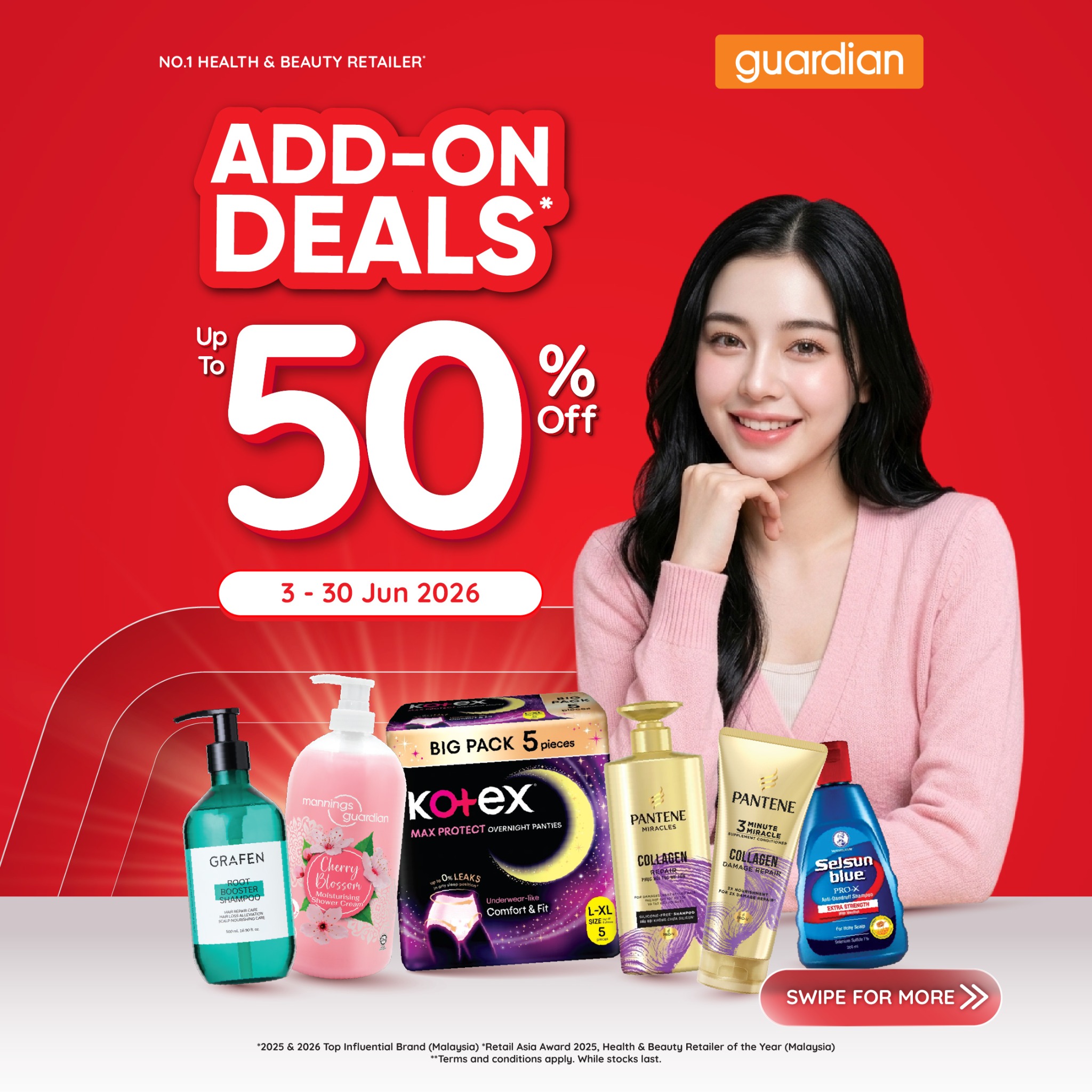 Guardian Health & Beauty Facebook ad