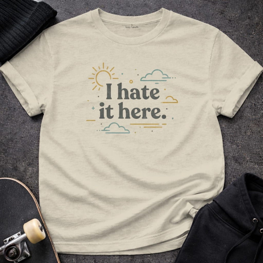 Feisty Giraffe Facebook ad: Why would you need a dark humor drip…