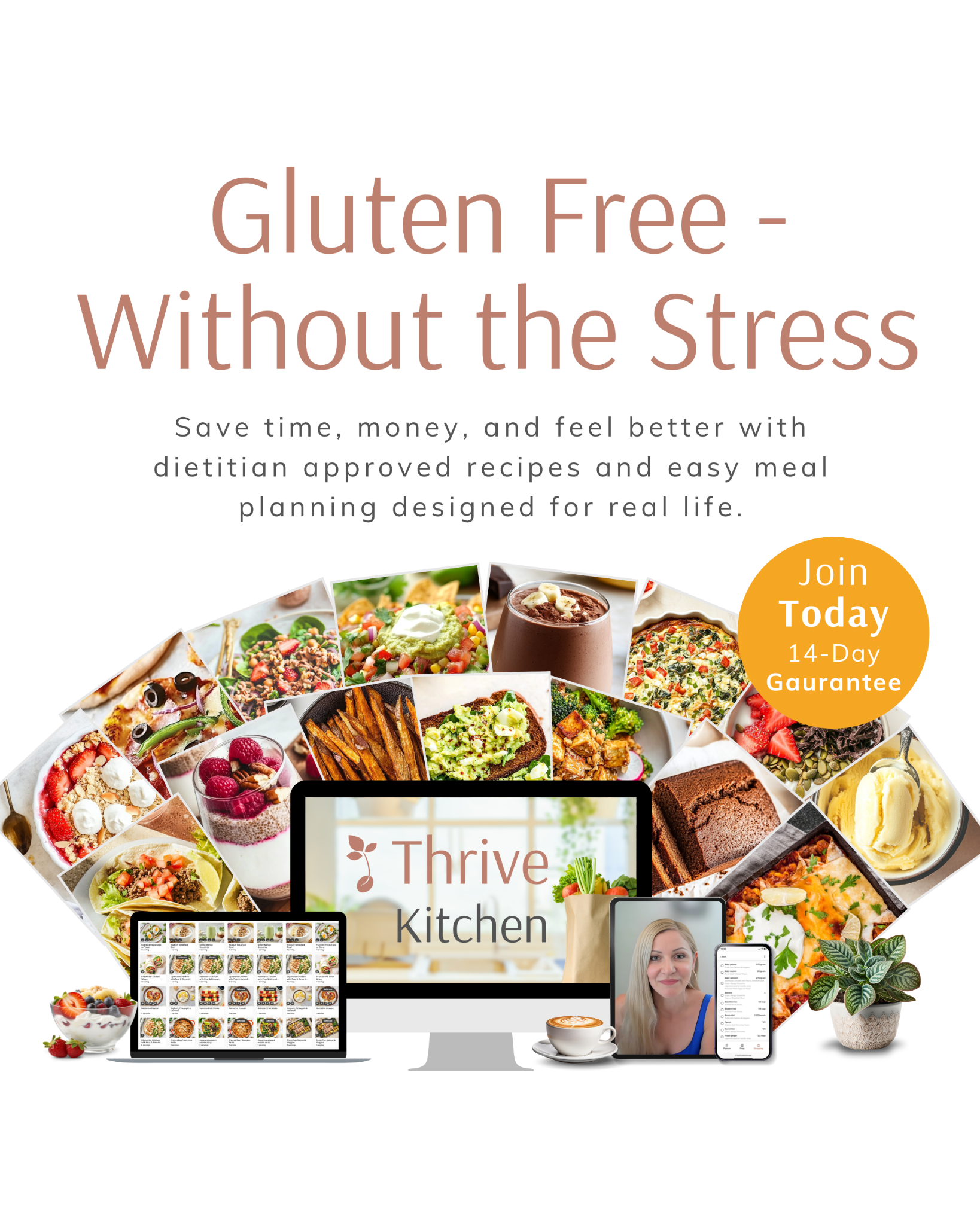 New You Nutrition & Dietetics Facebook ad: Gluten Free Made Easy