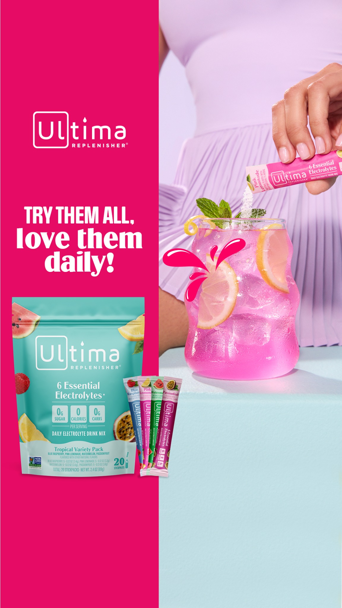 Ultima Replenisher Facebook ad