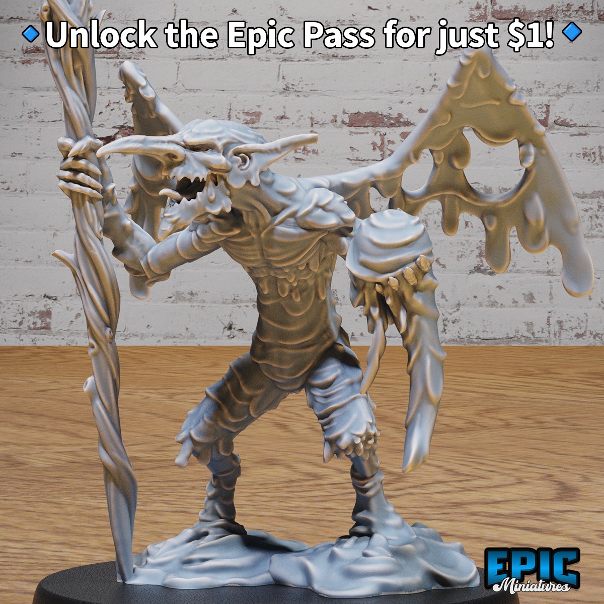 Epic Miniatures Facebook ad