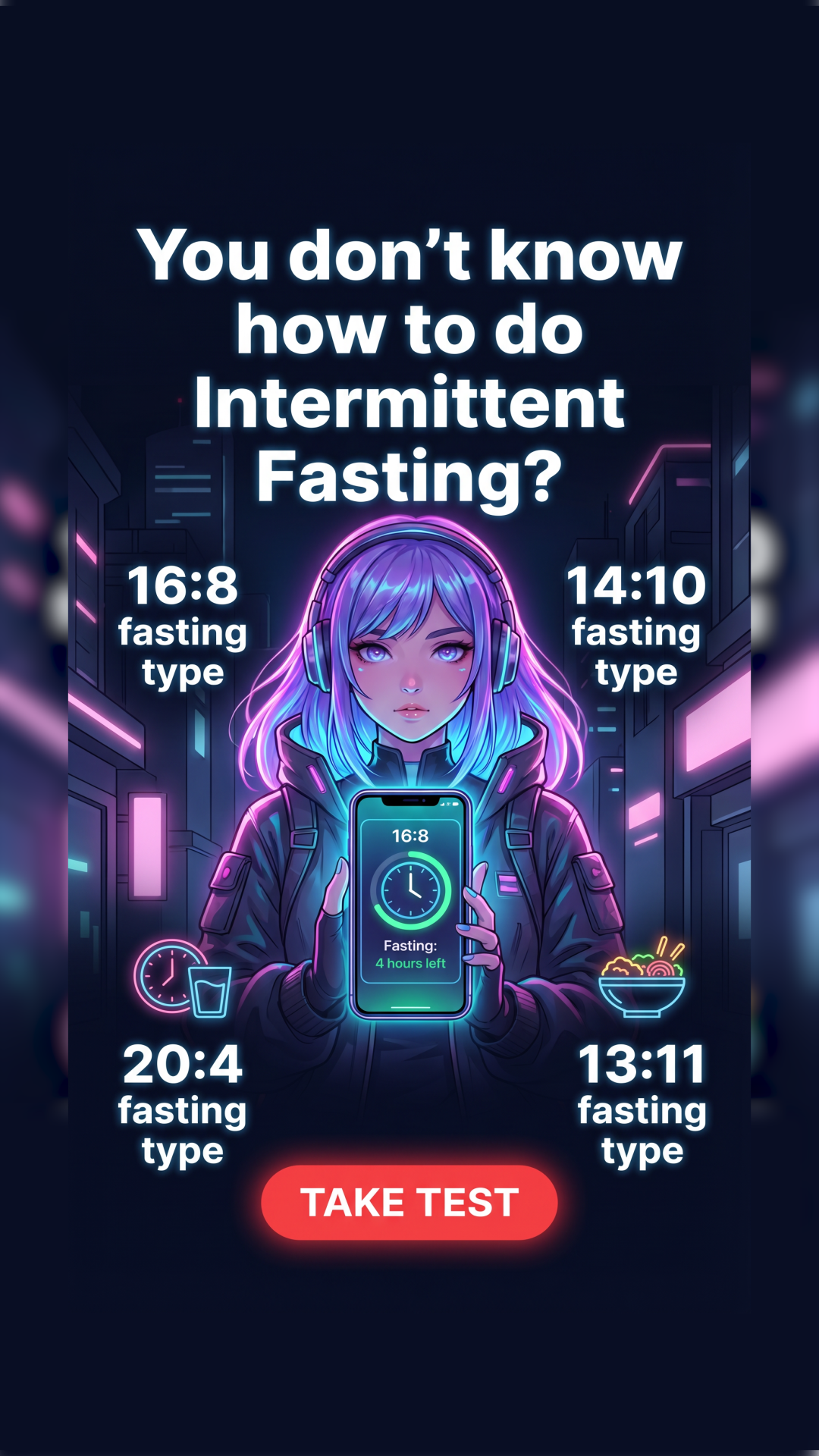 BitePal: Fasting Coach Facebook ad
