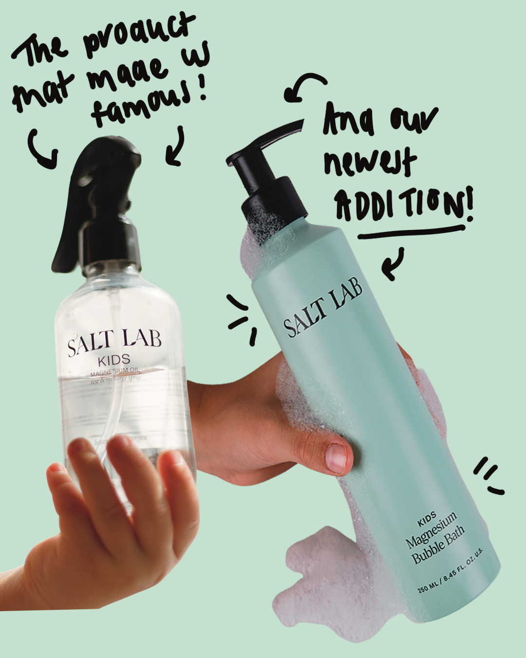 Salt Lab Facebook ad