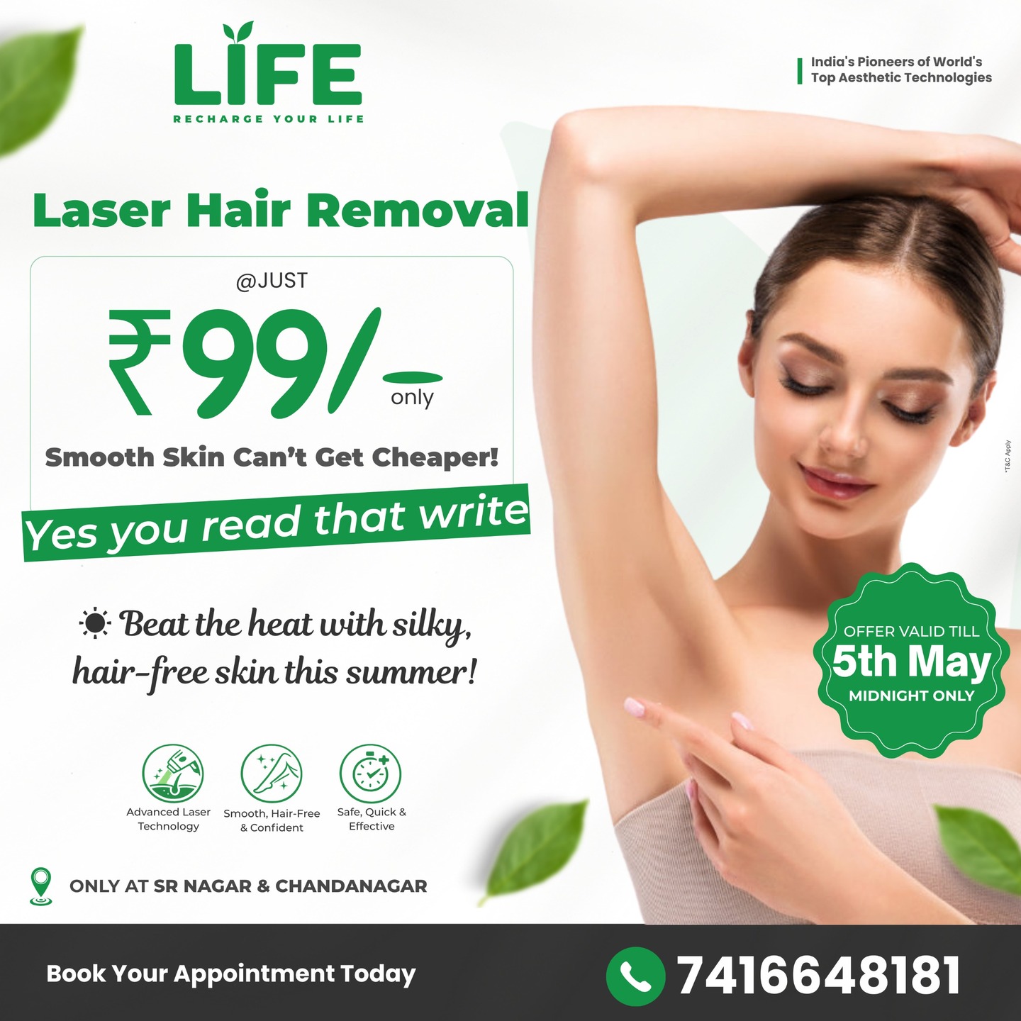 Life Slimming and Cosmetic Clinic Facebook ad