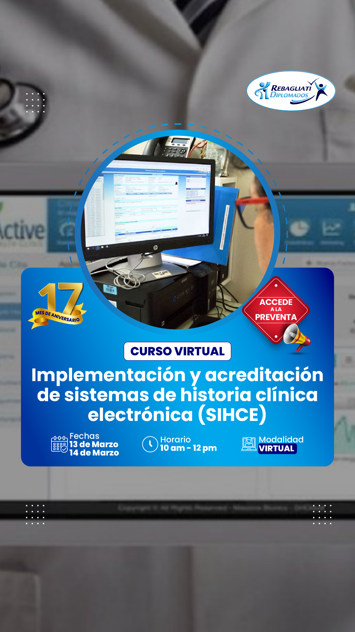 Rebagliati Cursos y Congresos Facebook ad