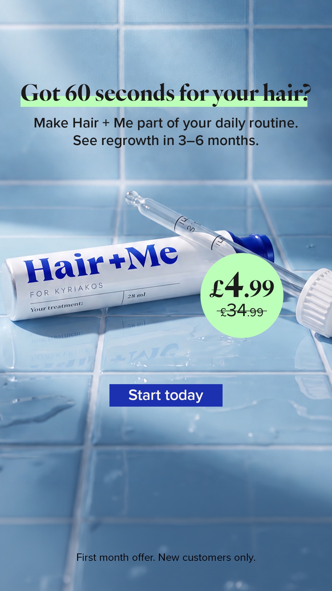 Hair + Me Facebook ad