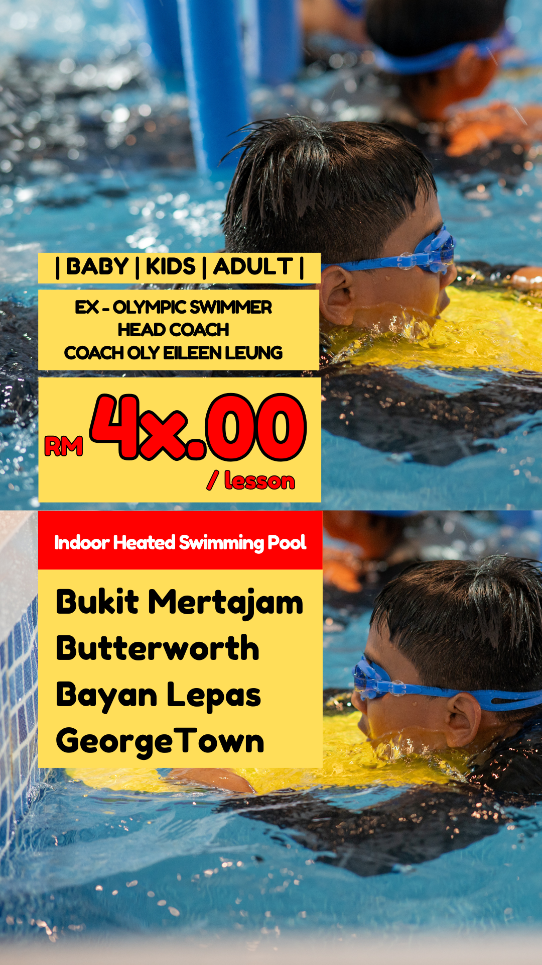 RNJ Swimming Academy Sekolah Renang Facebook ad