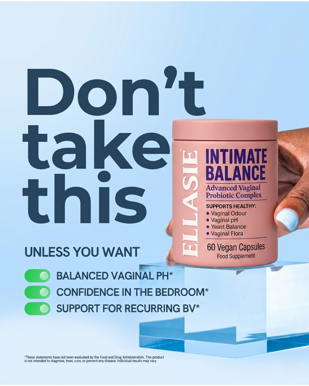 Ellasie Facebook ad: Get your balance back
