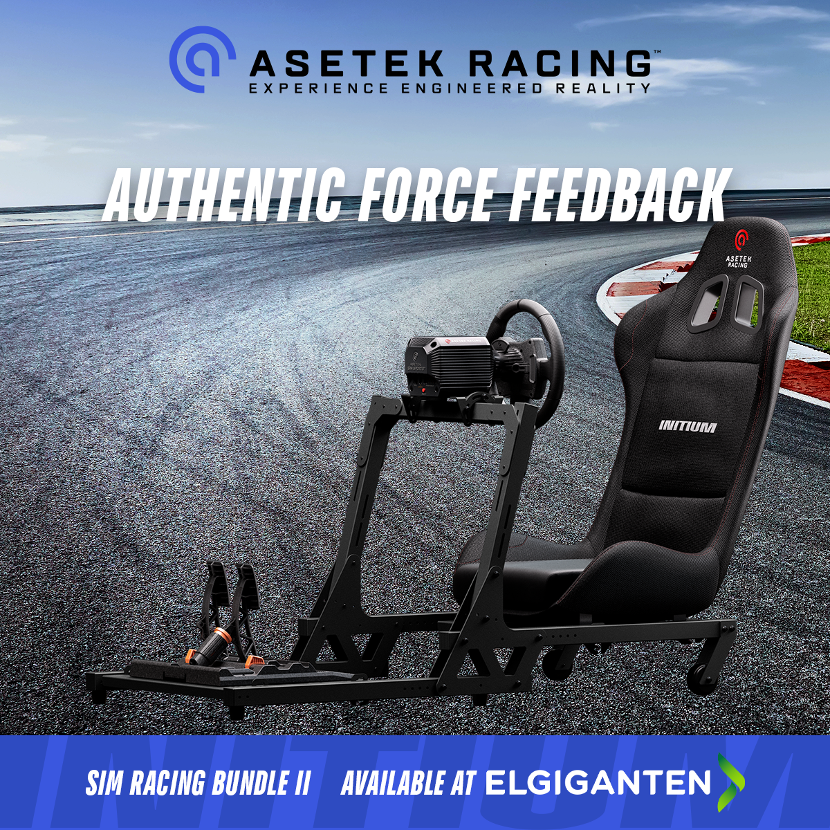 Asetek Racing Facebook ad: Force Feedback, du kan mærke