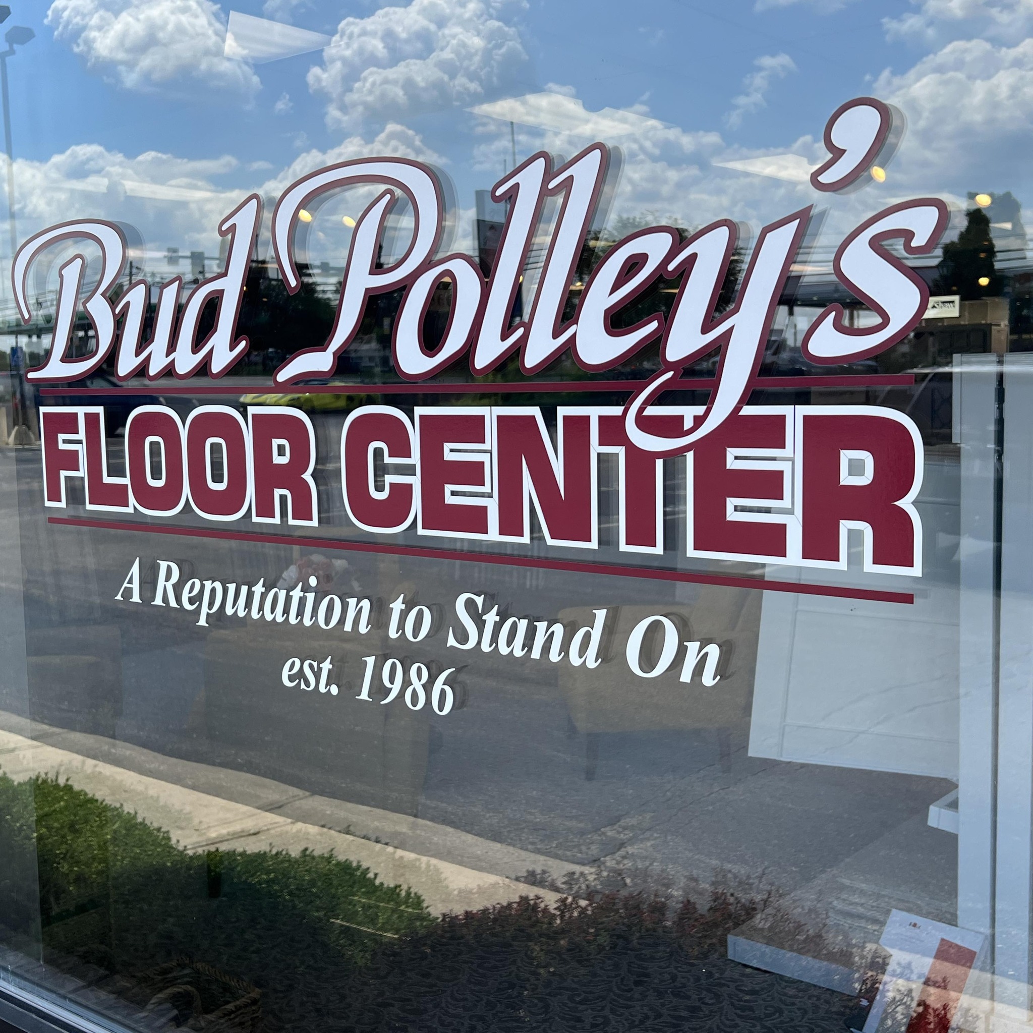 Bud Polley's Floor Center Facebook ad