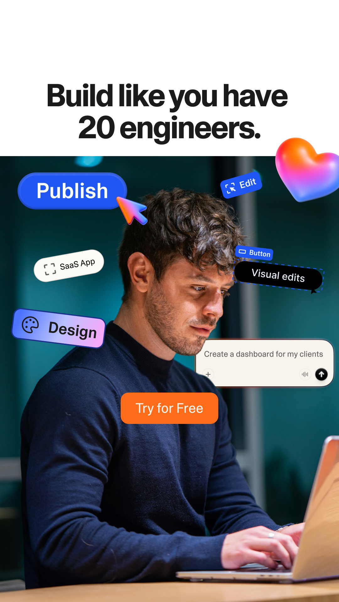 Lovable.dev Facebook ad