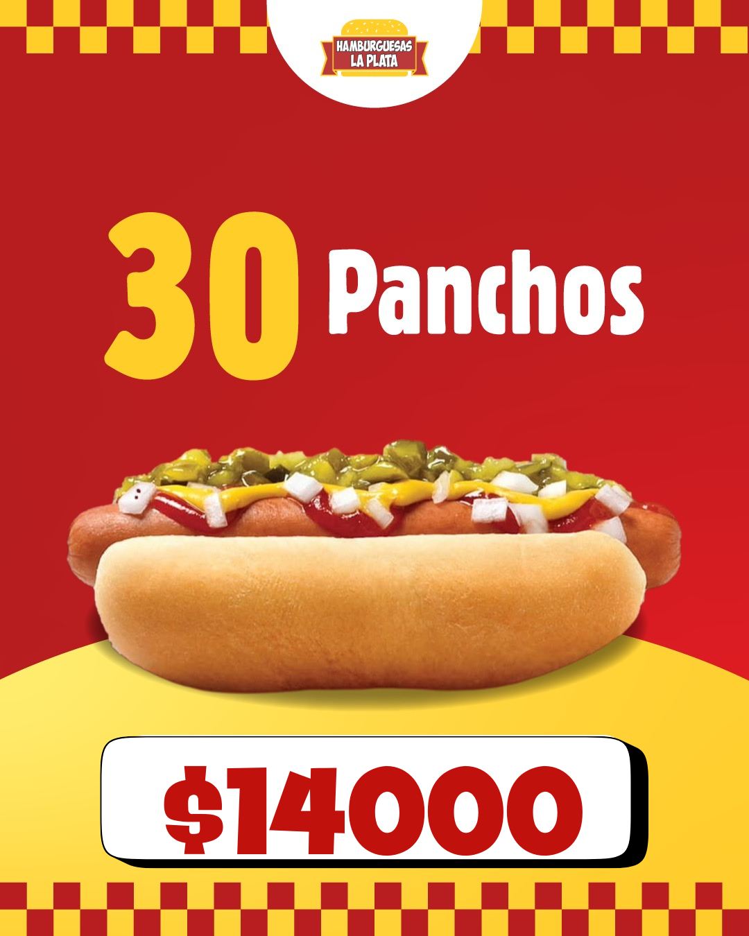 Hamburguesas La Plata Facebook ad: Todo para tu evento- Promos válidas desde el…