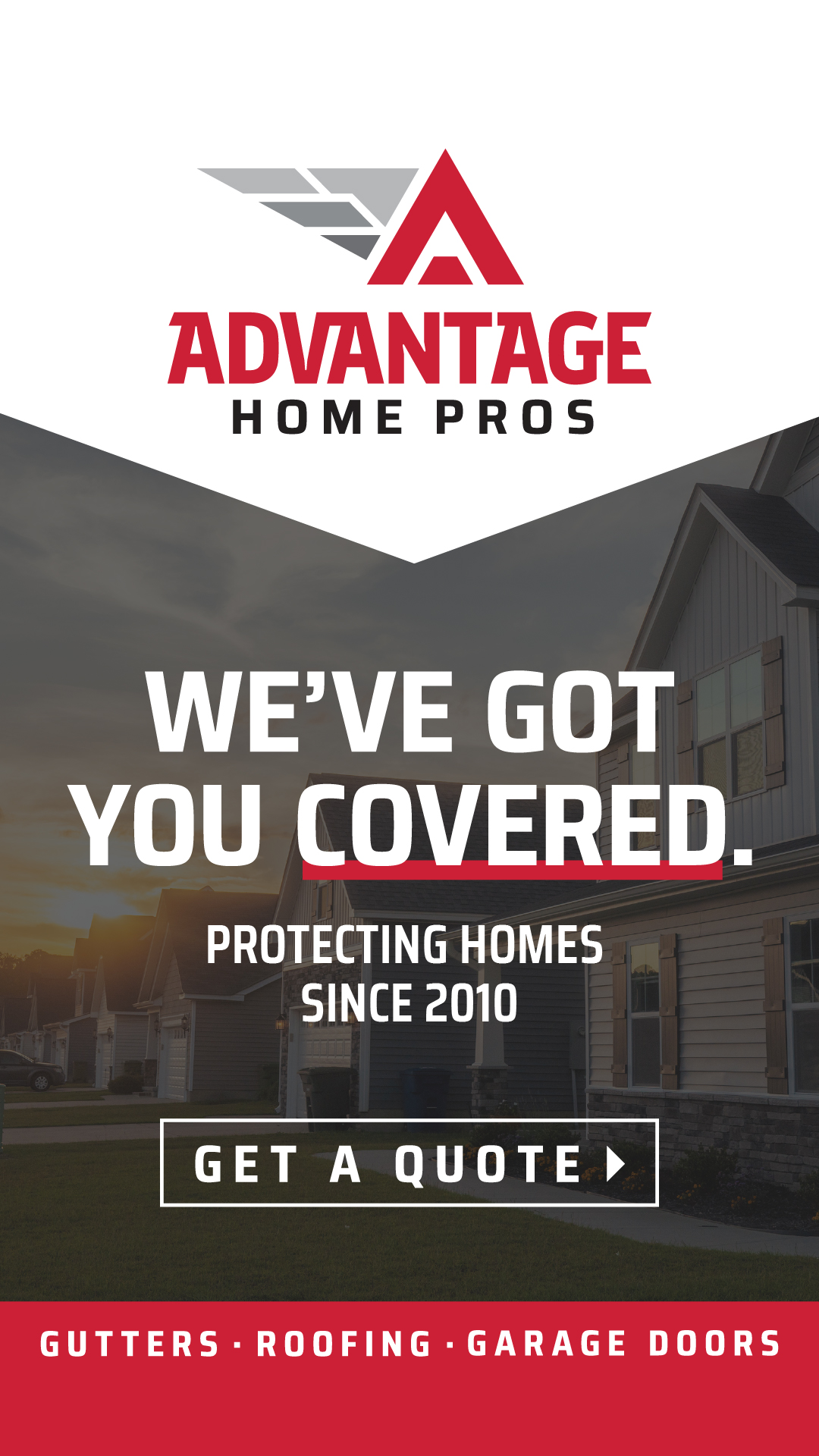 Advantage Home Pros Facebook ad