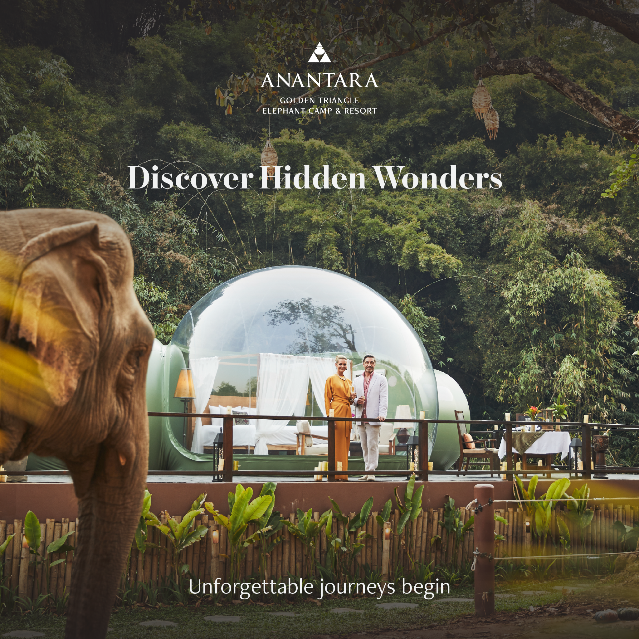 Anantara Golden Triangle Elephant Camp & Resort Facebook ad