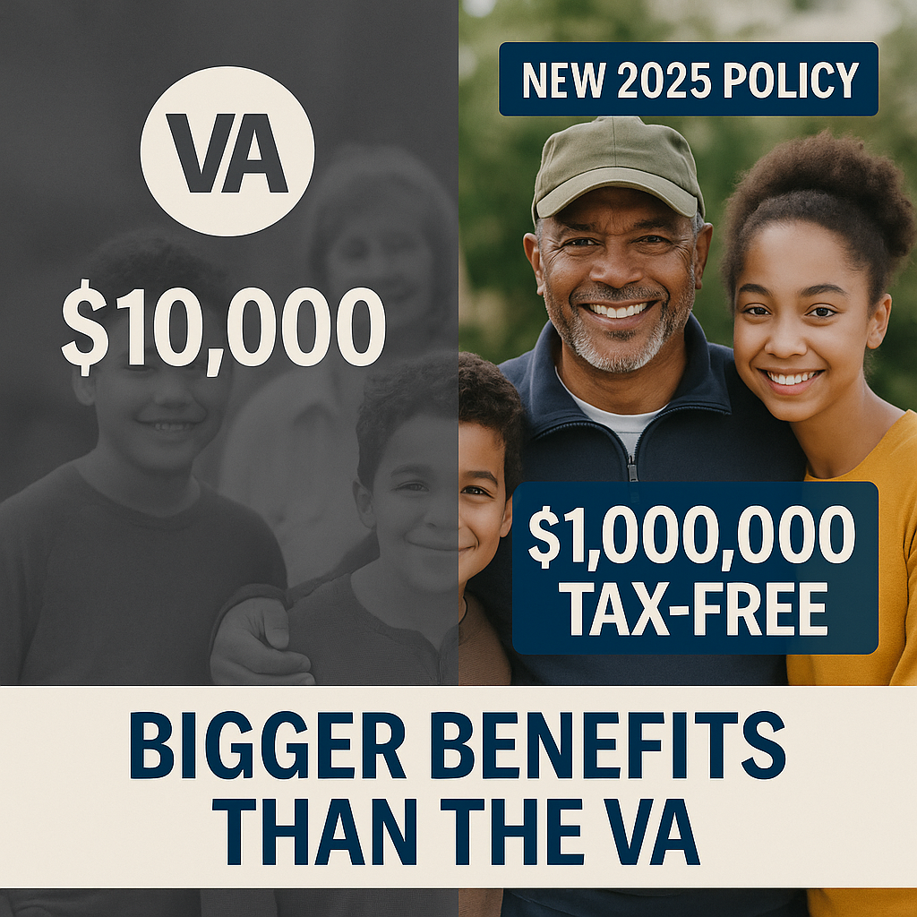 My Affordable Veteran Insurance Facebook ad