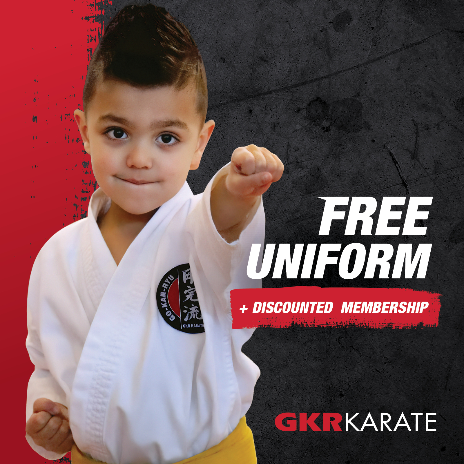 GKR Karate Facebook ad