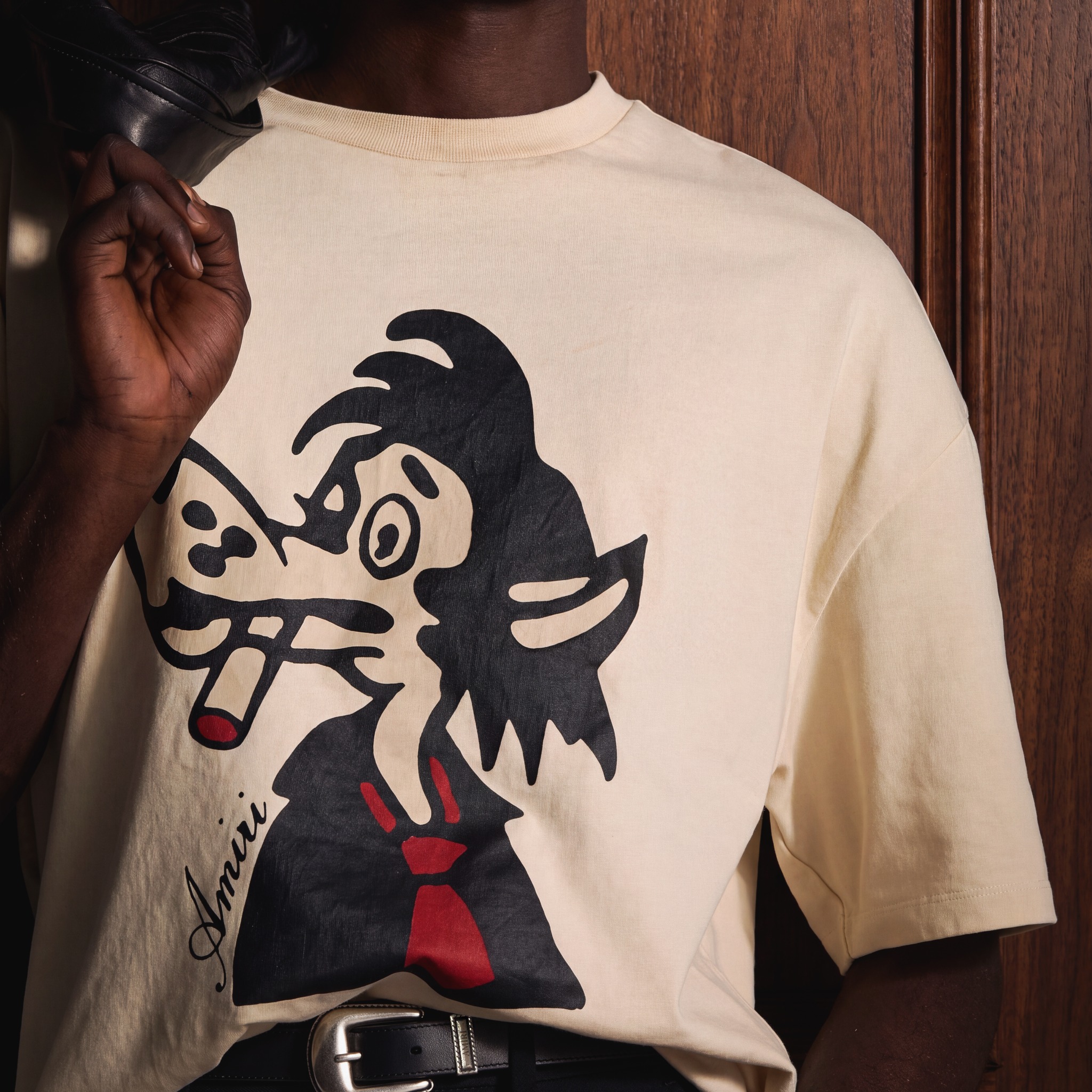 AMIRI Facebook ad: NEW IN MEN'S TEES