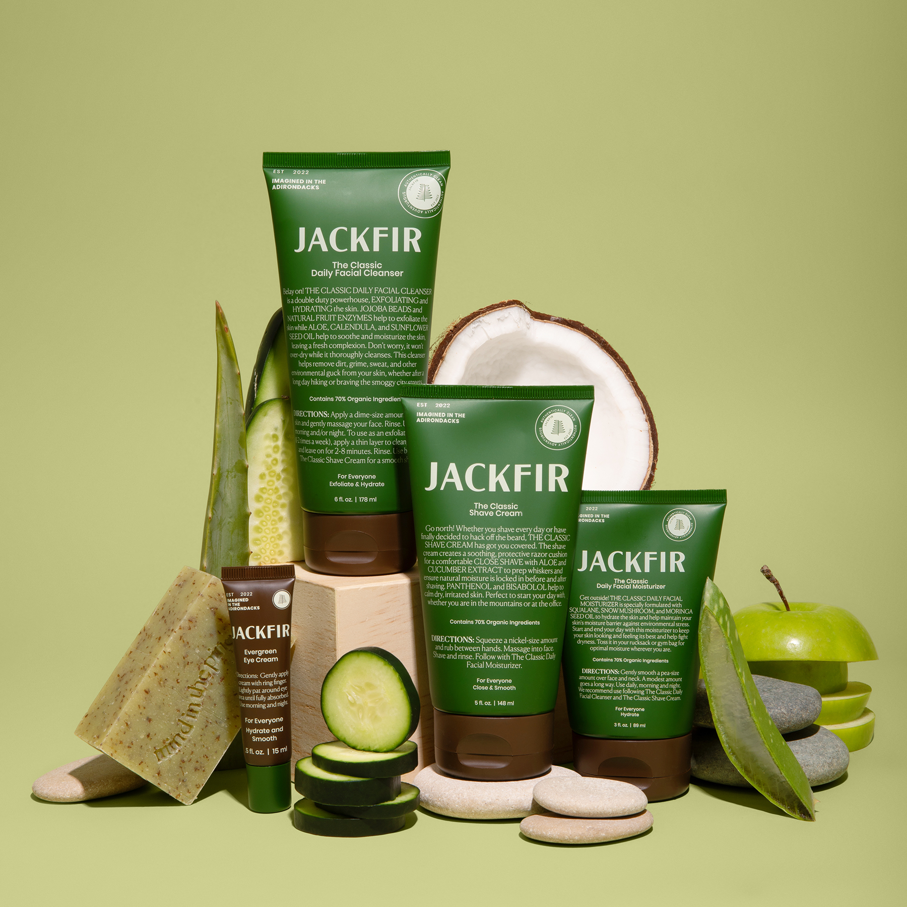 Jackfir Facebook ad: New to clean skincare?