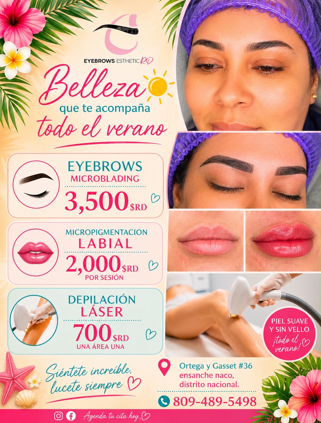 Eyebrows Esthetic RD Facebook ad