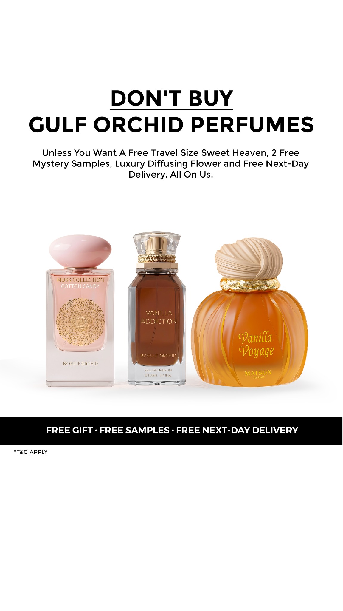 Gulf Orchid Facebook ad from May 14, 2026