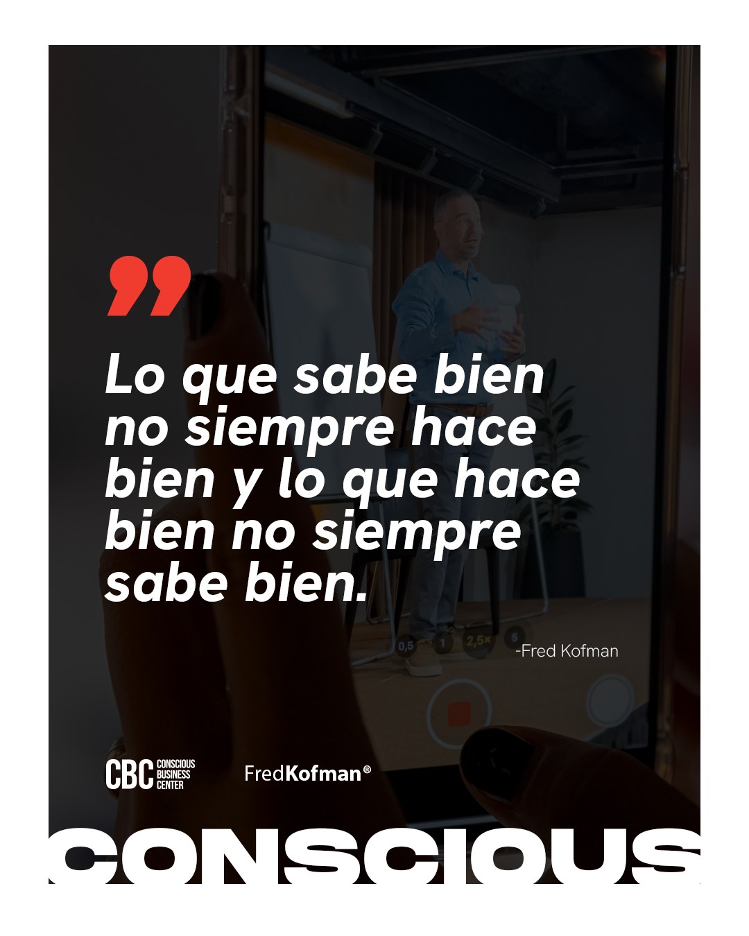 Conscious Business Center Facebook ad