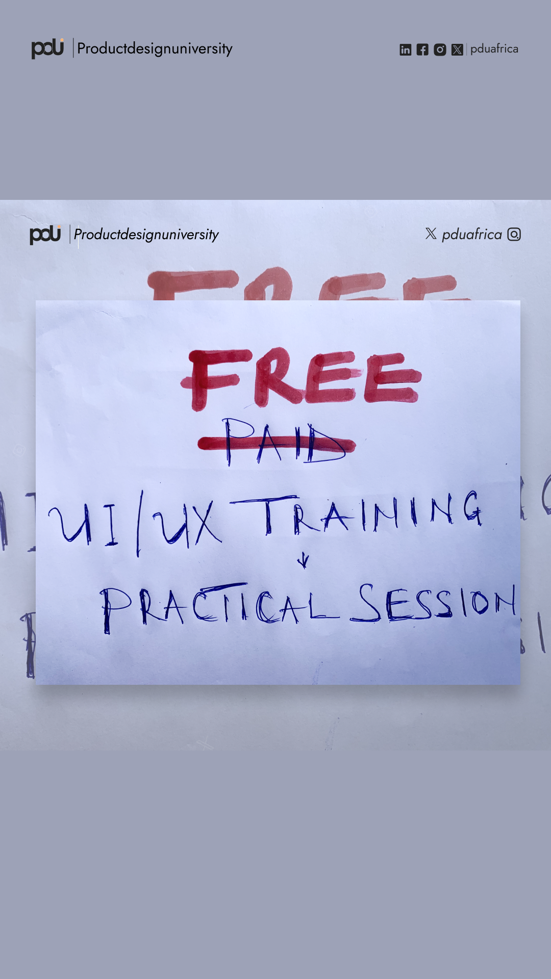 Product Design University Facebook ad from Jun 16, 2026