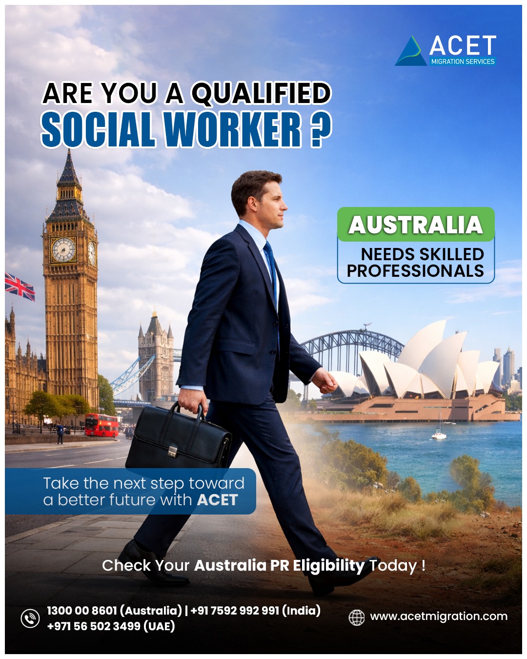 ACET Migration Services Facebook ad