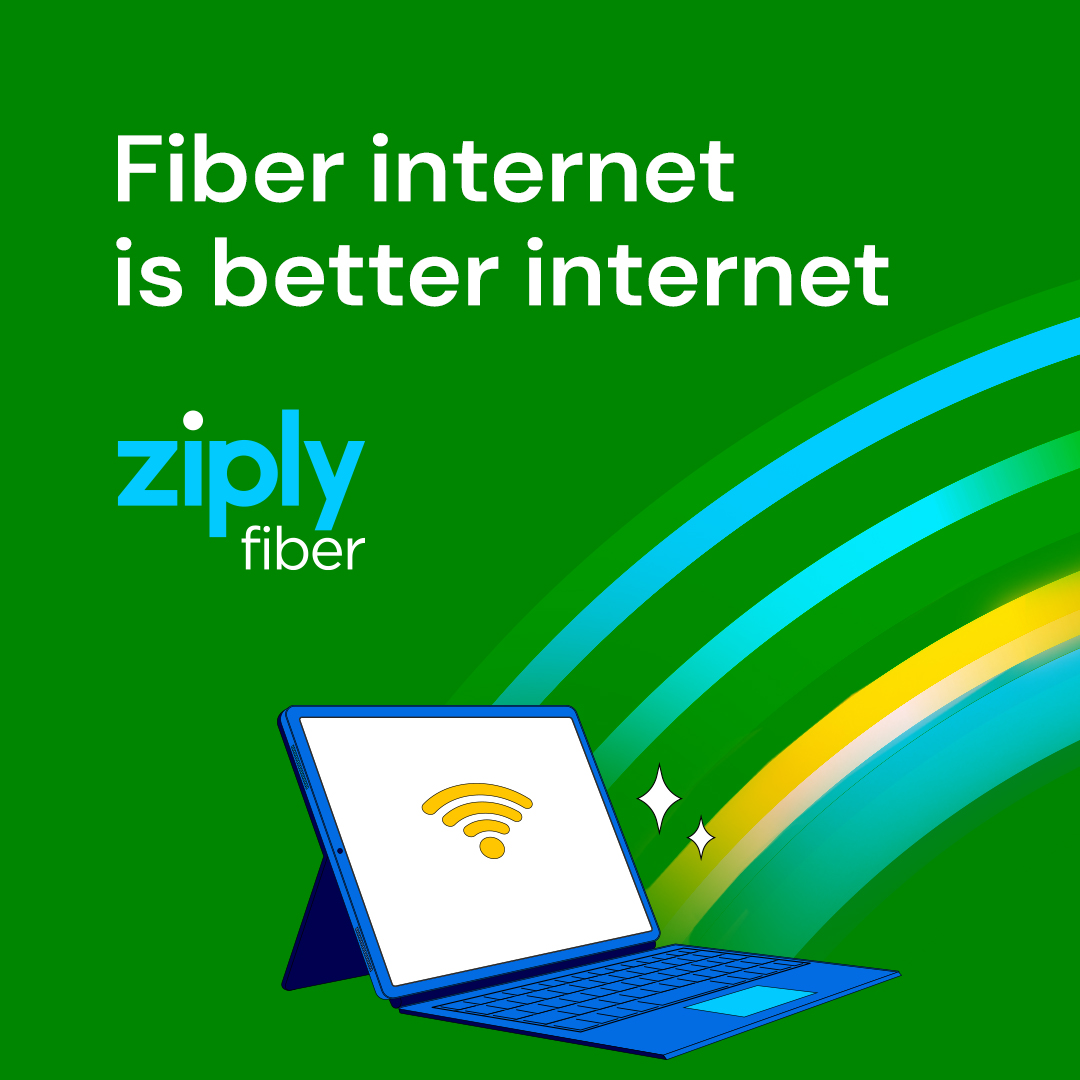 ZiplyFiber Facebook ad: Fast speeds. Low prices.
