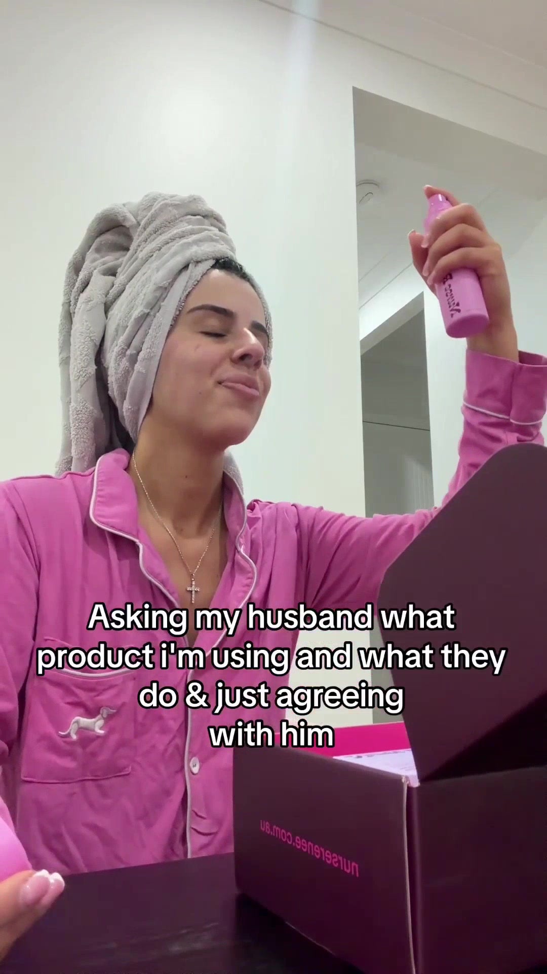 Nurse Renee Facebook ad: My husband versus my skincare