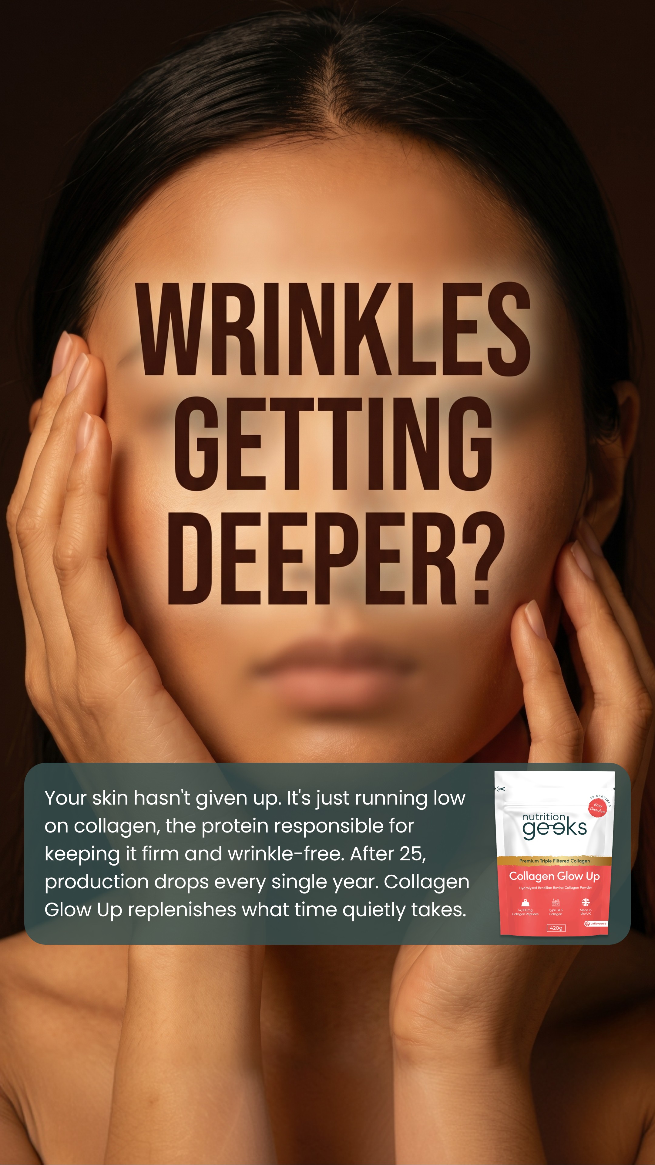 Radiant Over 40 Facebook ad