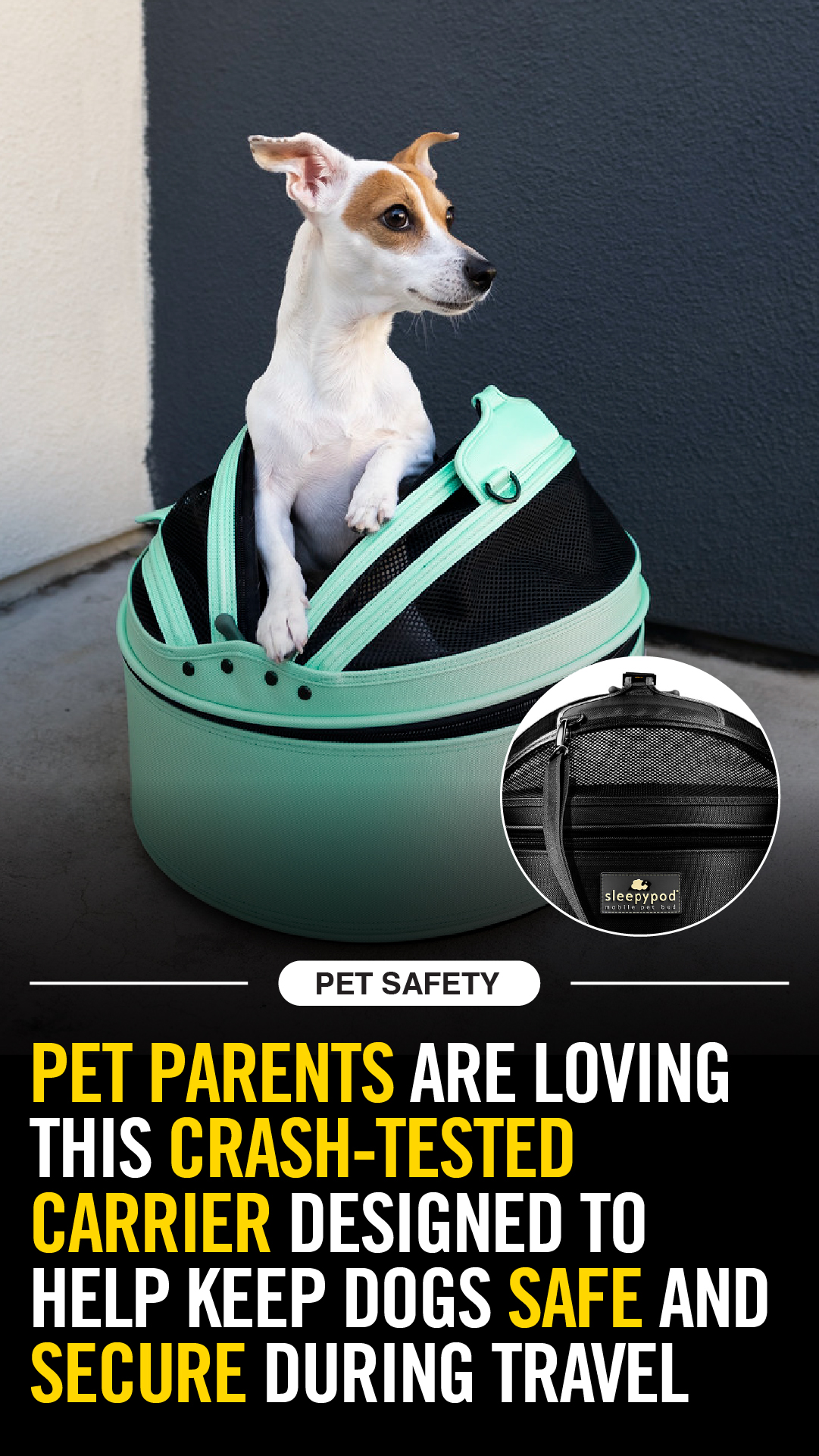 Sleepypod Facebook ad