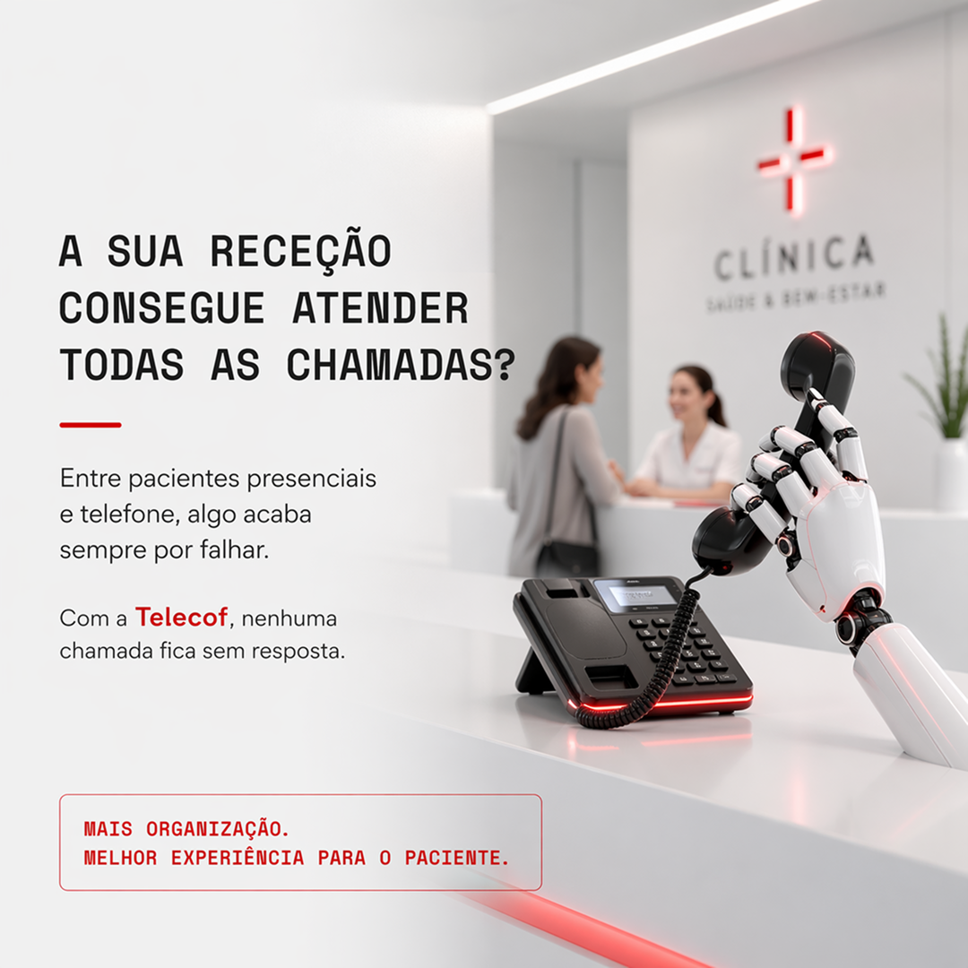 Telecof Facebook ad: Automatize o atendimento da sua empresa com IA