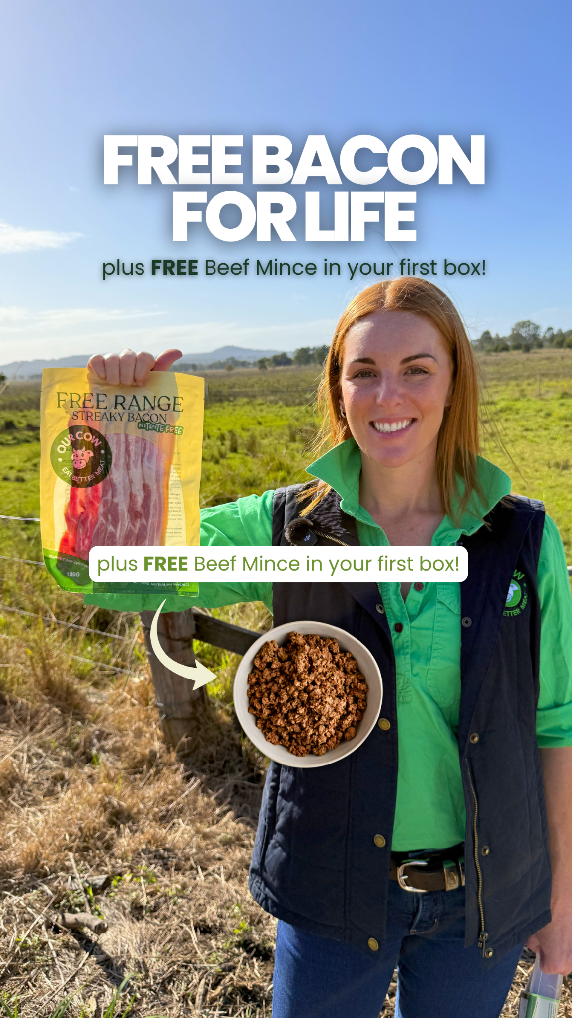 Our Cow Facebook ad