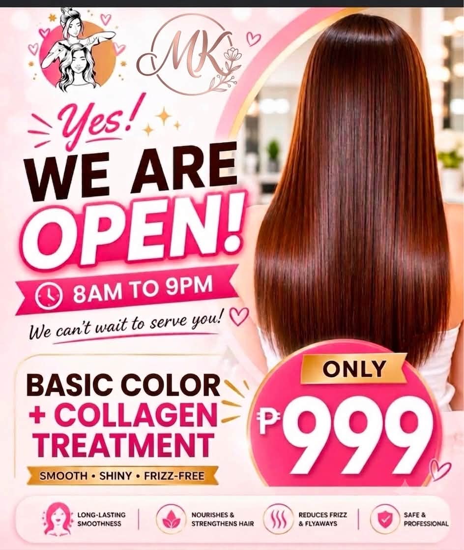 MK Salon Santa Rosa Laguna Facebook ad