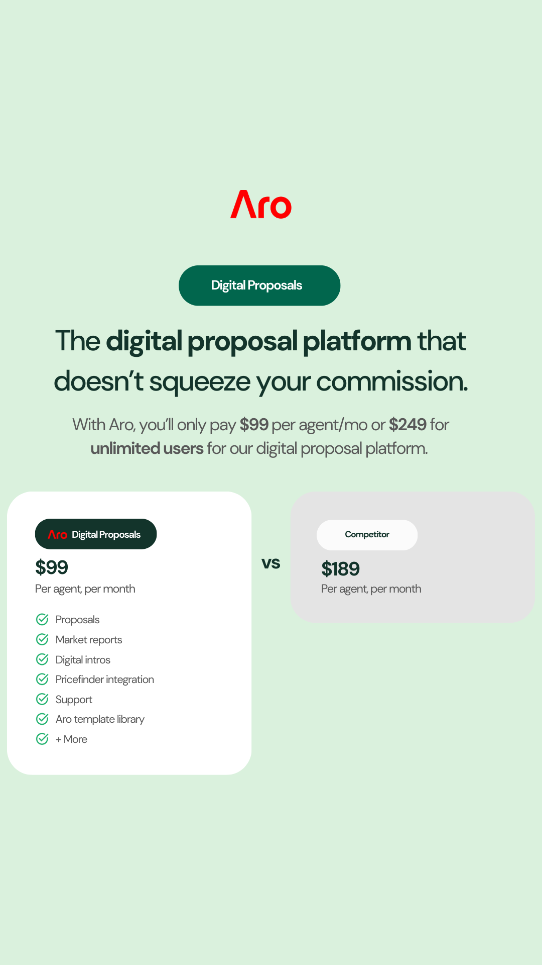 Arosoftware Facebook ad
