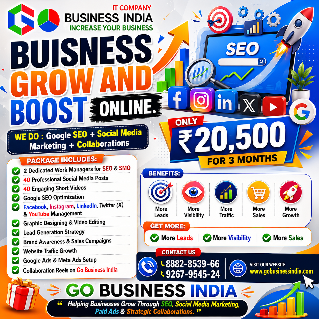 Go Business india Facebook ad