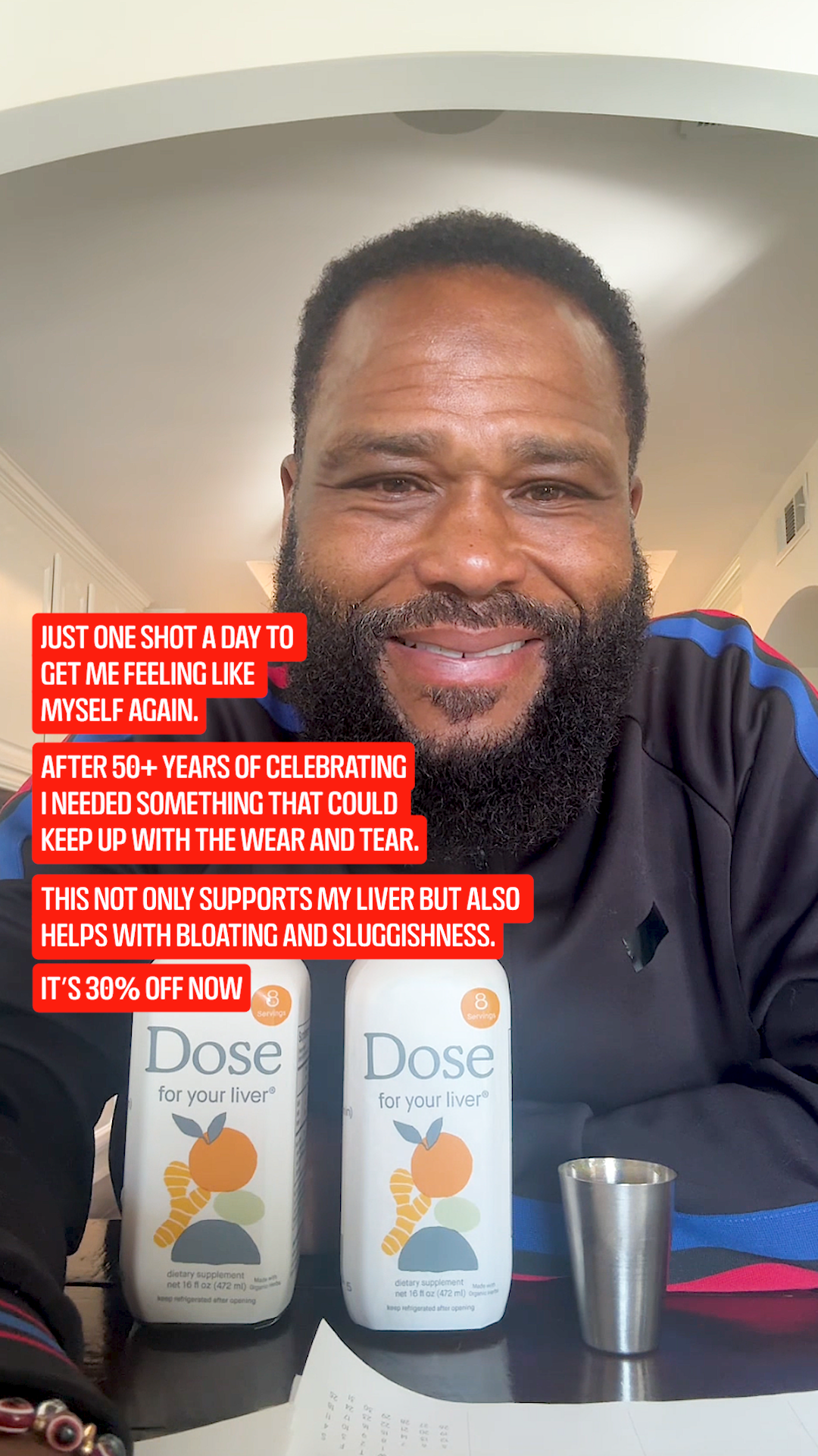 Anthony Anderson Facebook ad