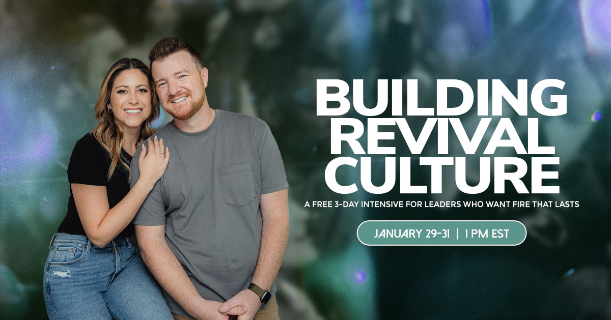 John and Tiffany Facebook ad: Register FREE for Building Revival Culture →