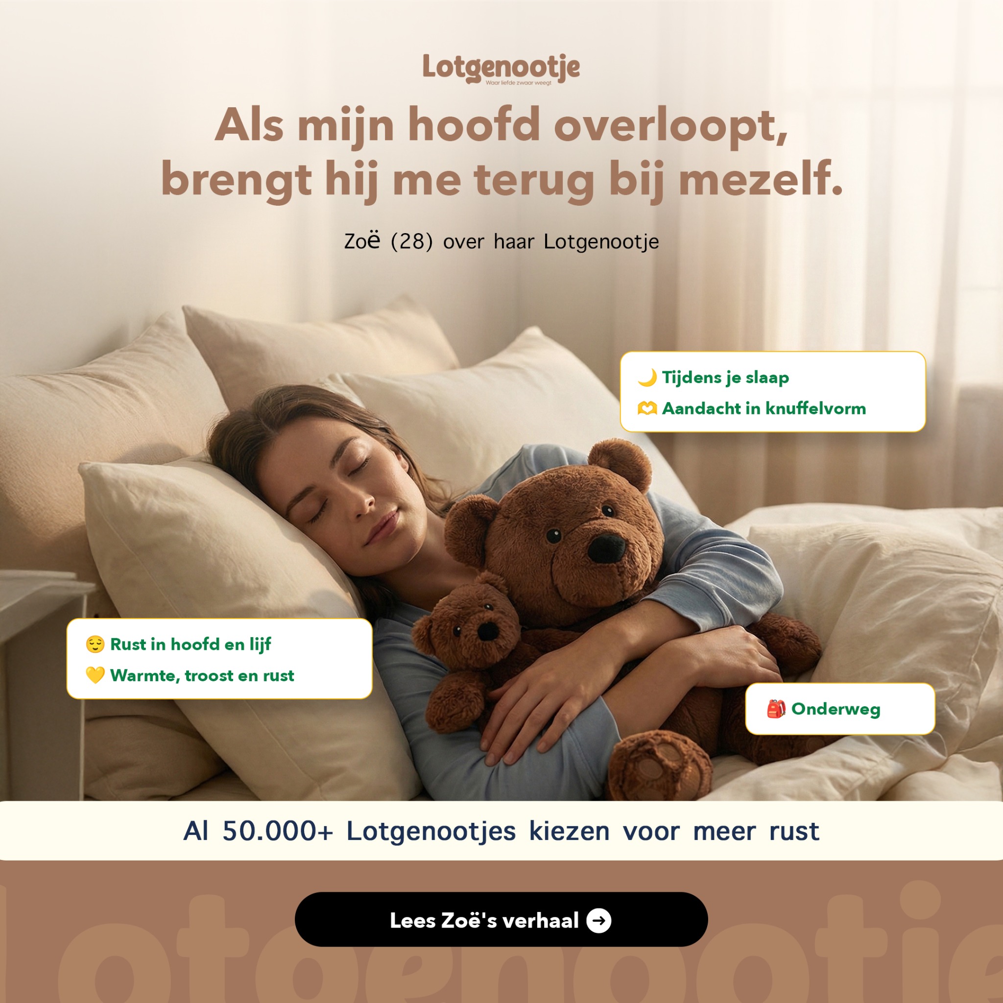 Lotgenootje Facebook ad