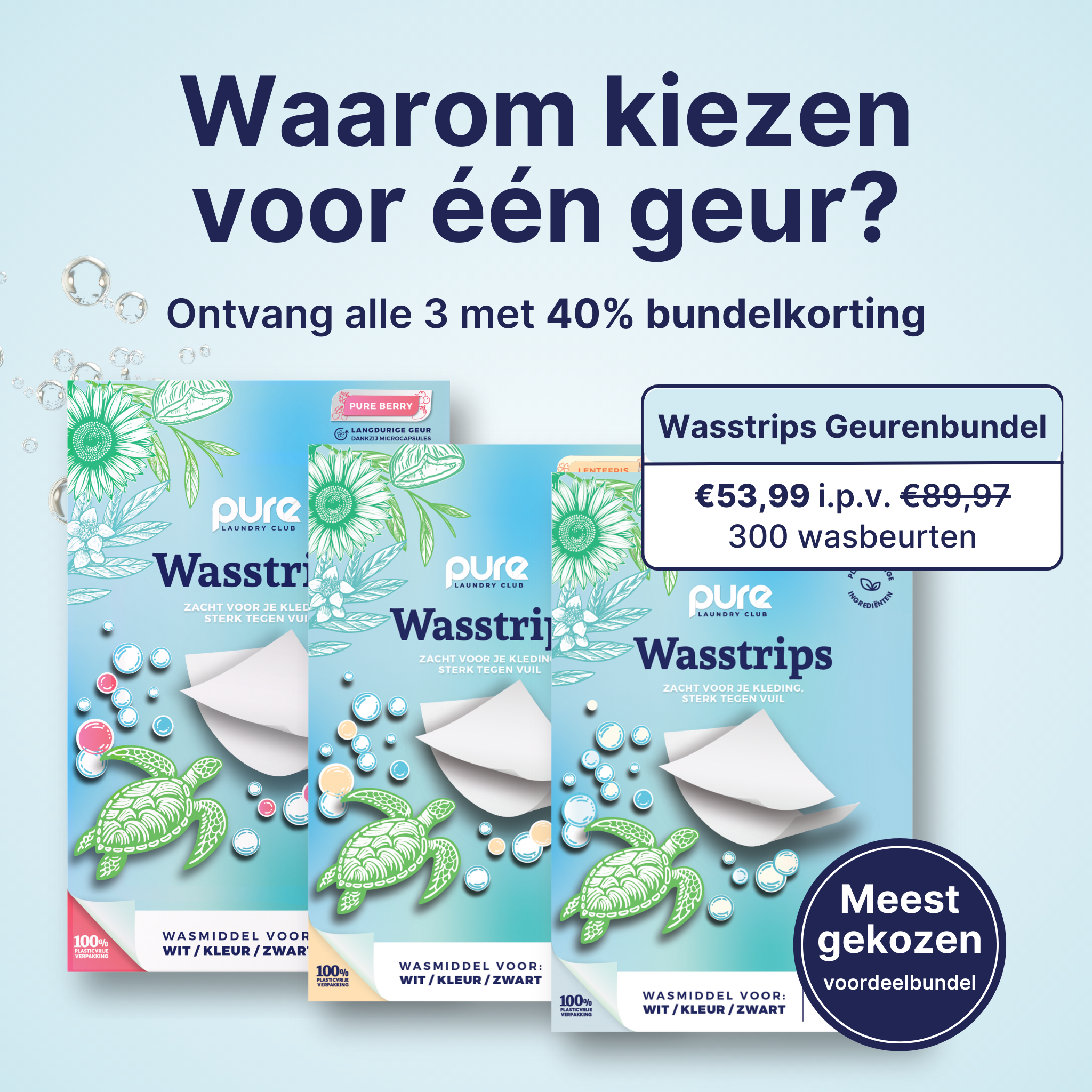 Pure Laundry Club Facebook ad