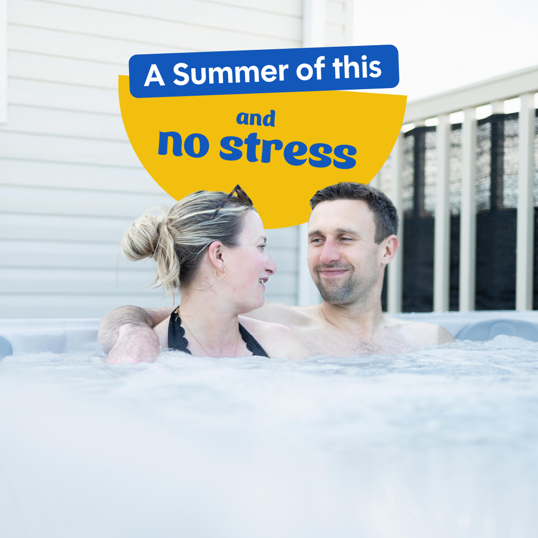 Blair's Holiday Parks Facebook ad: Get booking for summer
