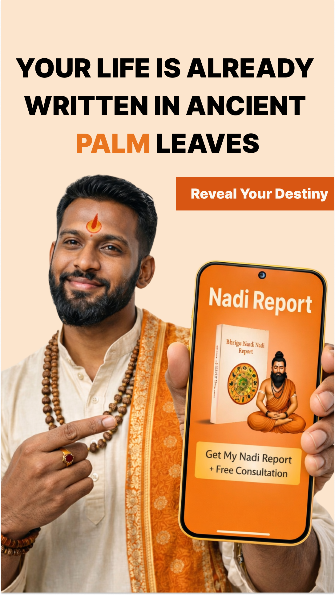 Vedic Nadi Jyotish Facebook ad