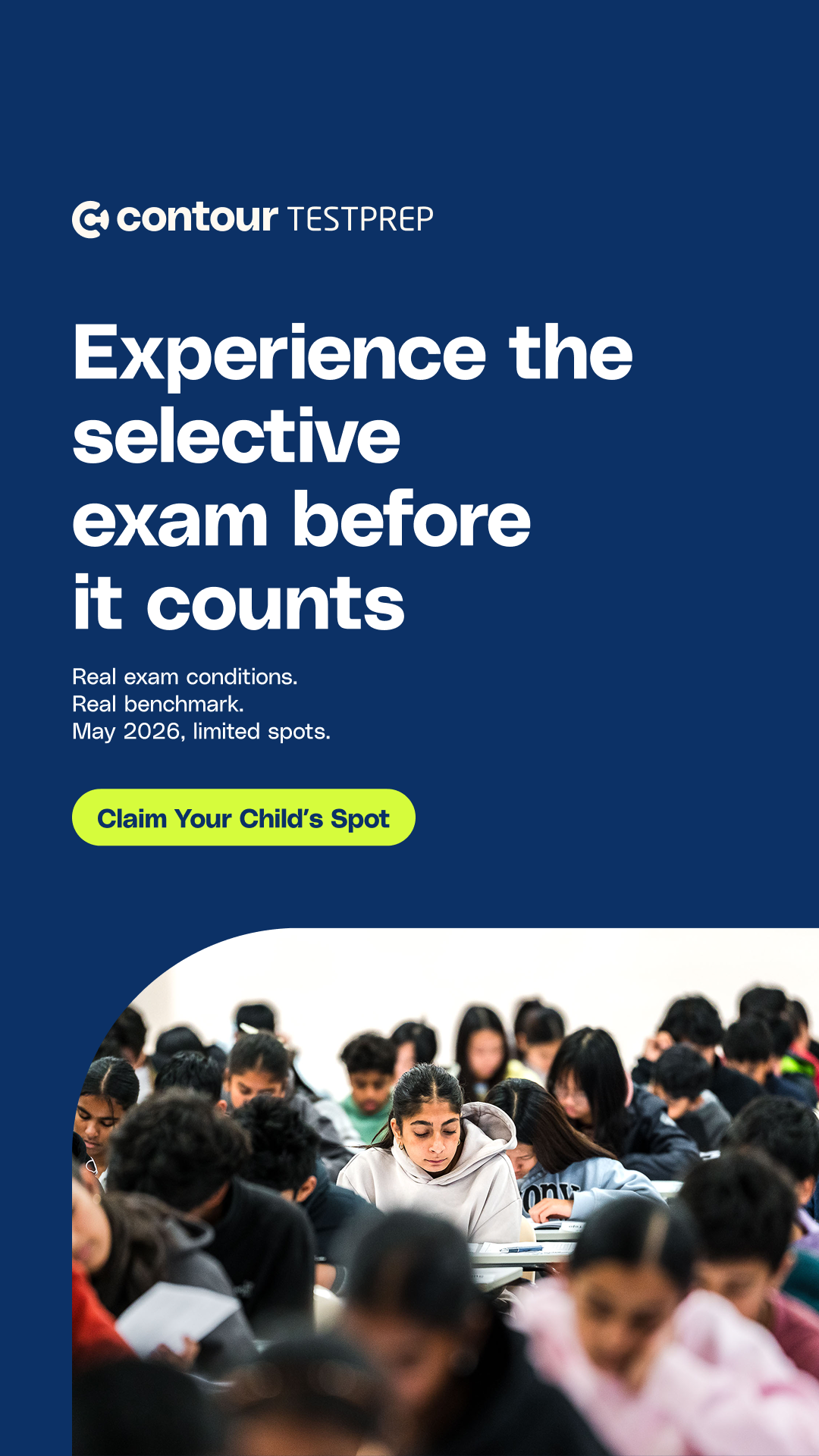Contour Education Facebook ad